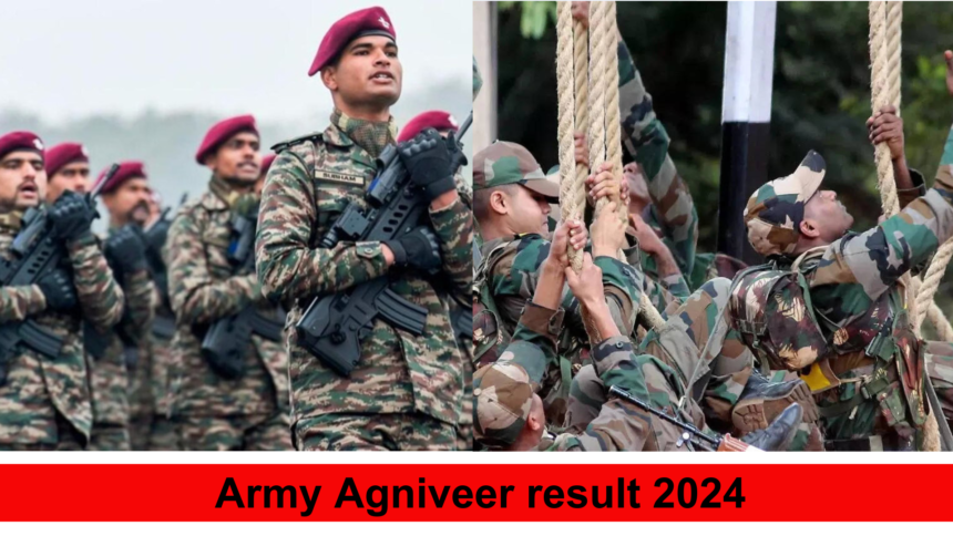 Army Agniveer result 2024