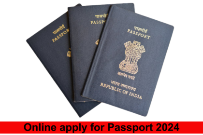 Online apply for Passport 2024